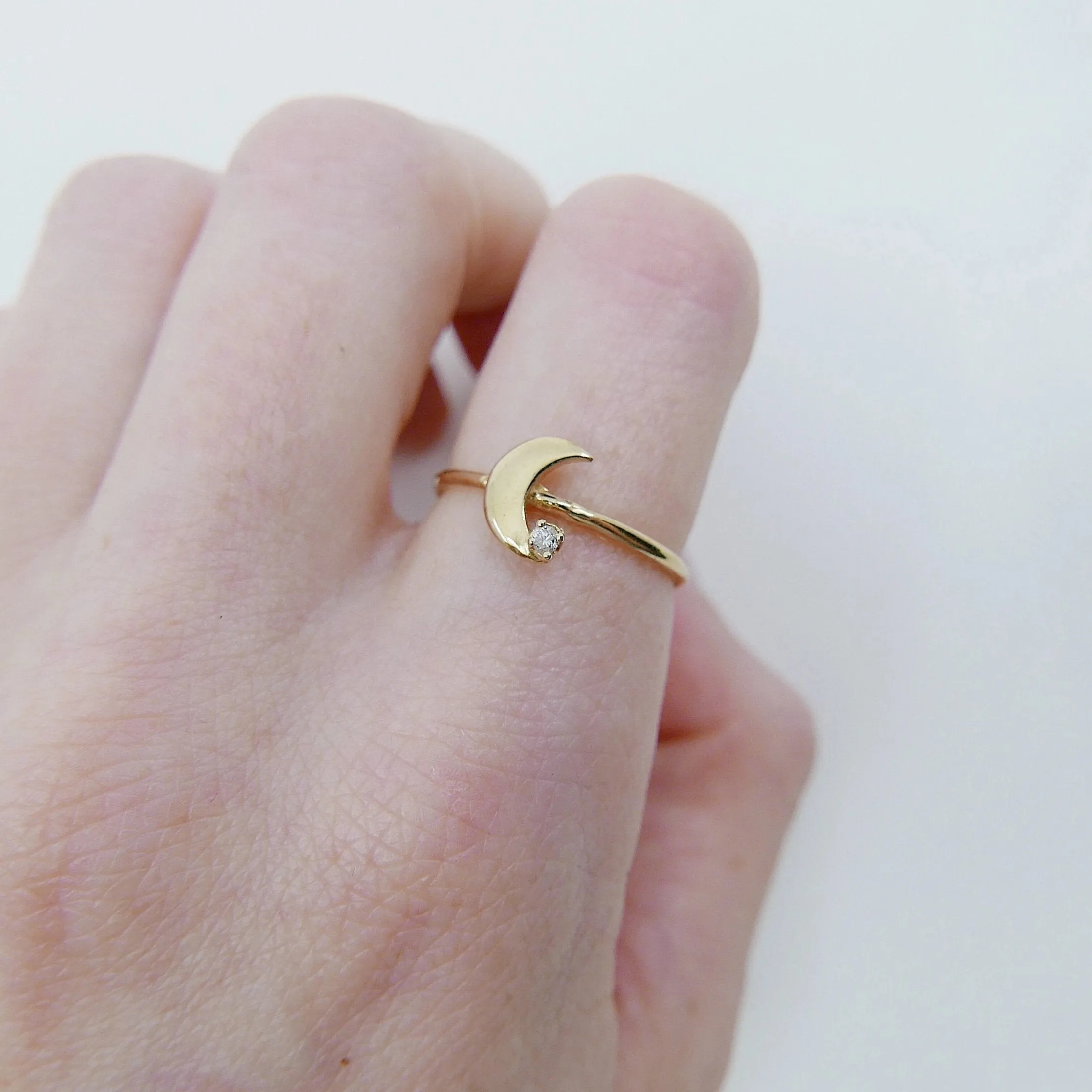 Crescent Moon Ring - RTS