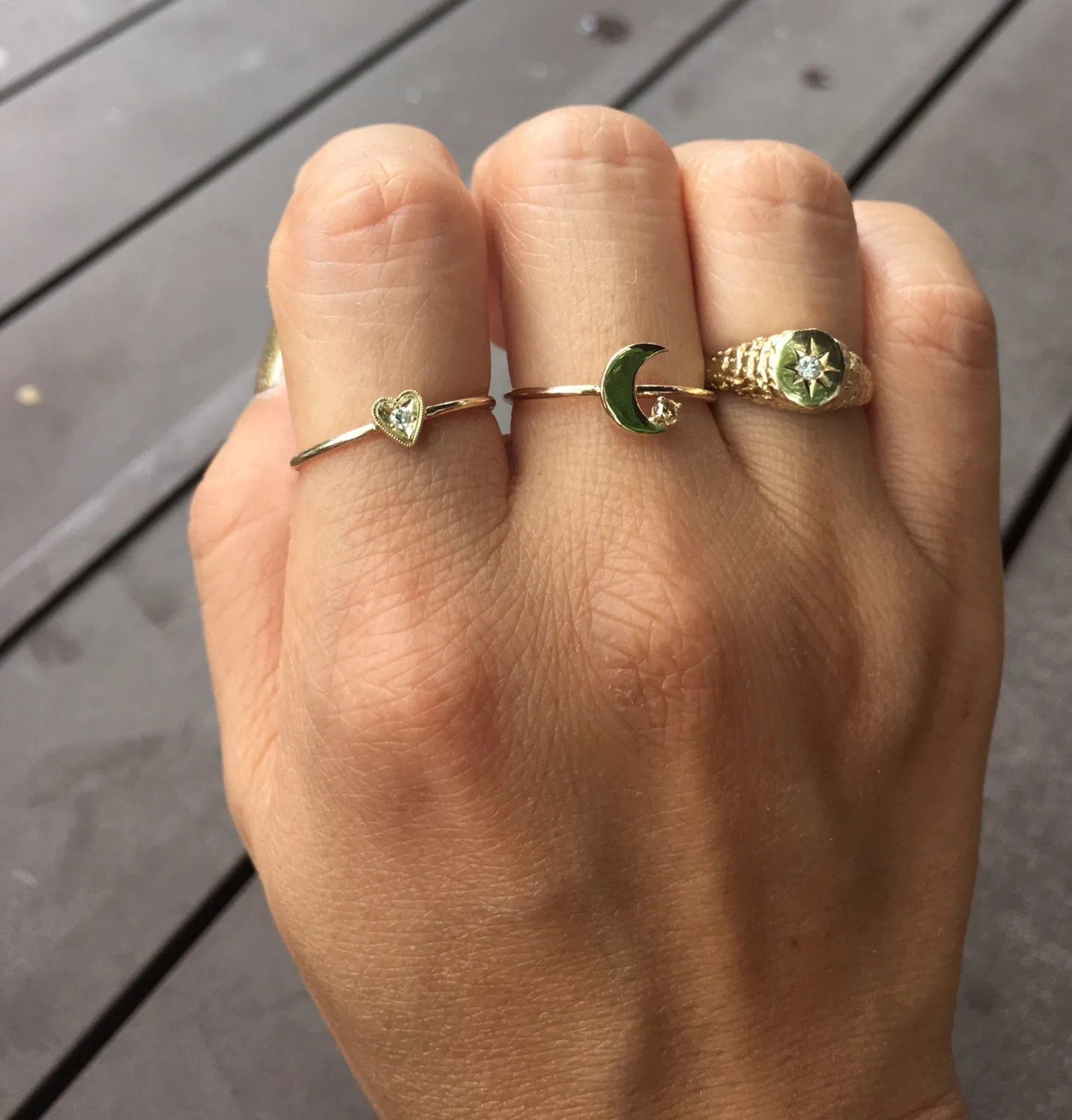 Crescent Moon Ring