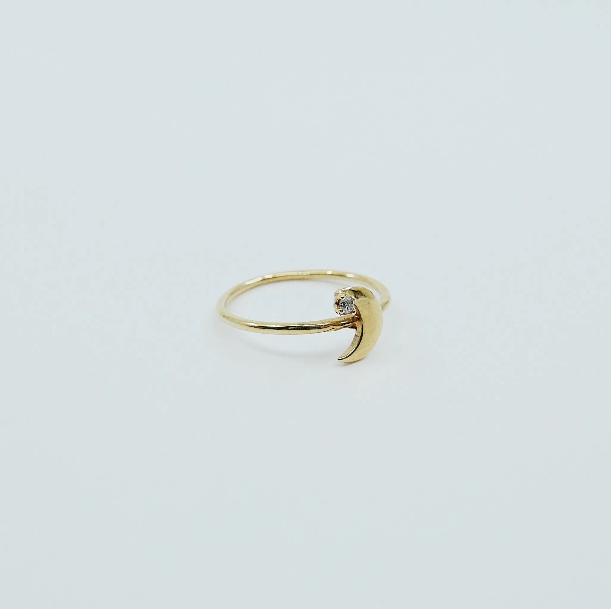Crescent Moon Ring