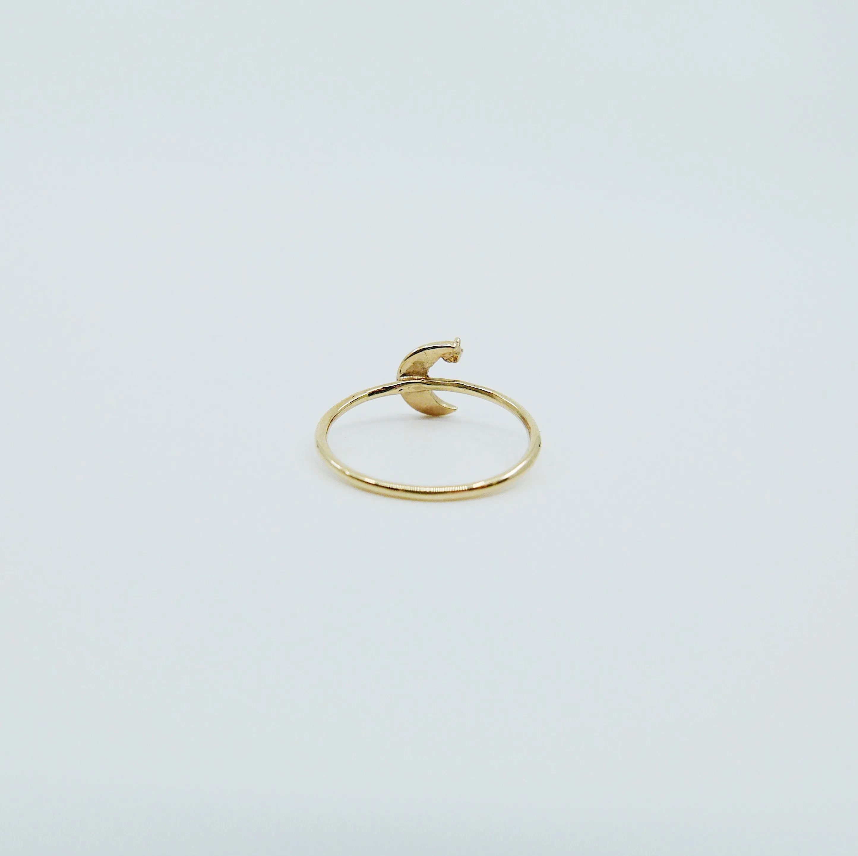 Crescent Moon Ring