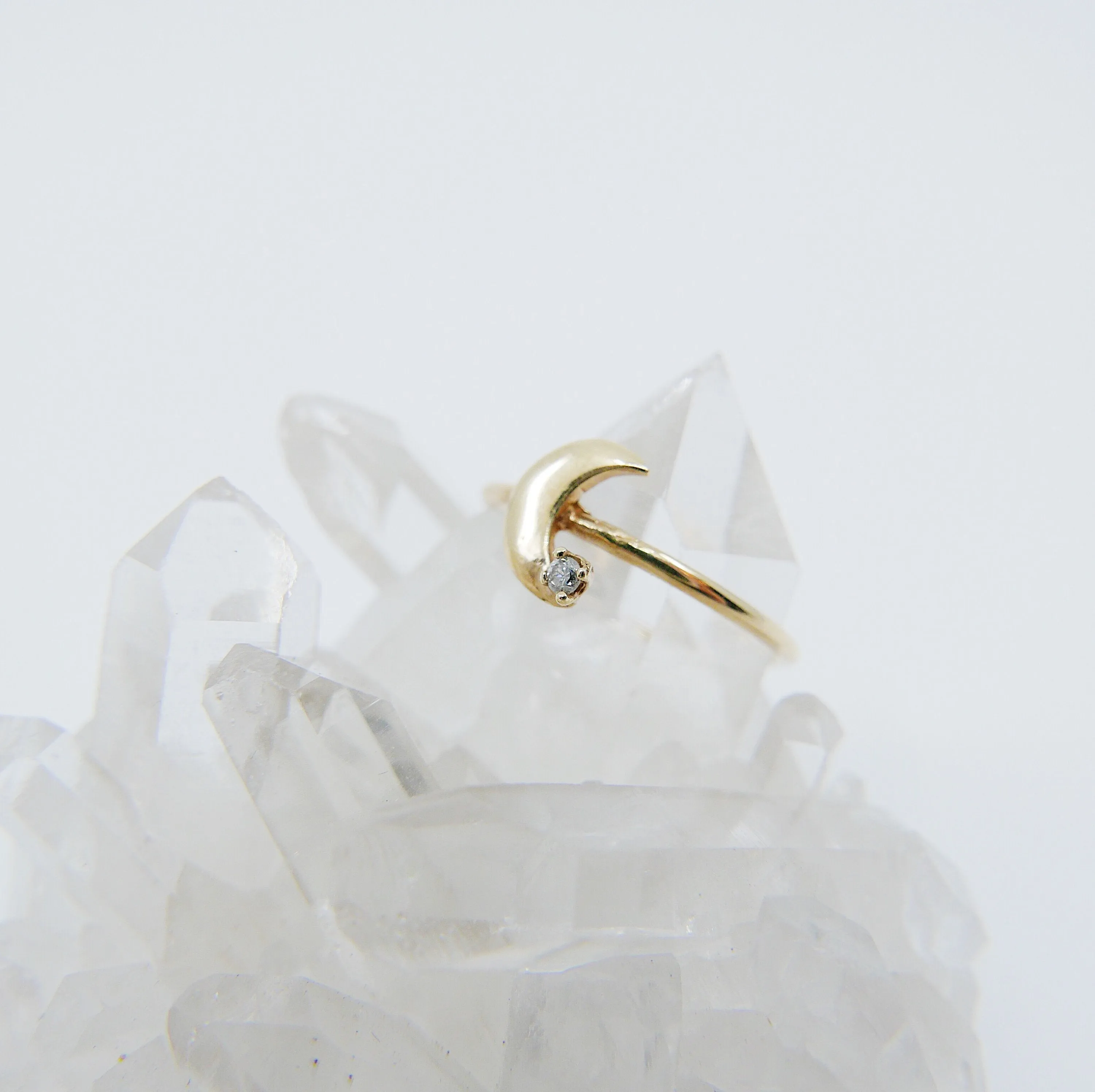 Crescent Moon Ring