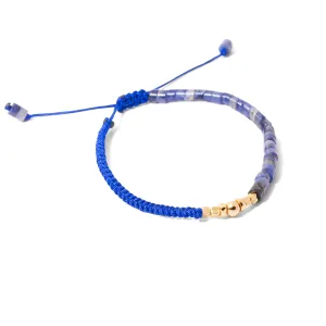 Cubes and Orbs Cord Bracelet