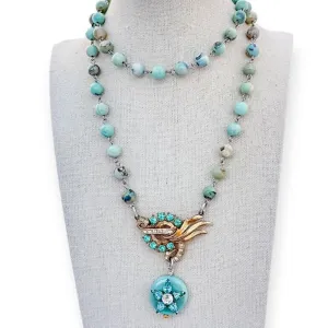 Deco Diva Beaded Bauble Necklace