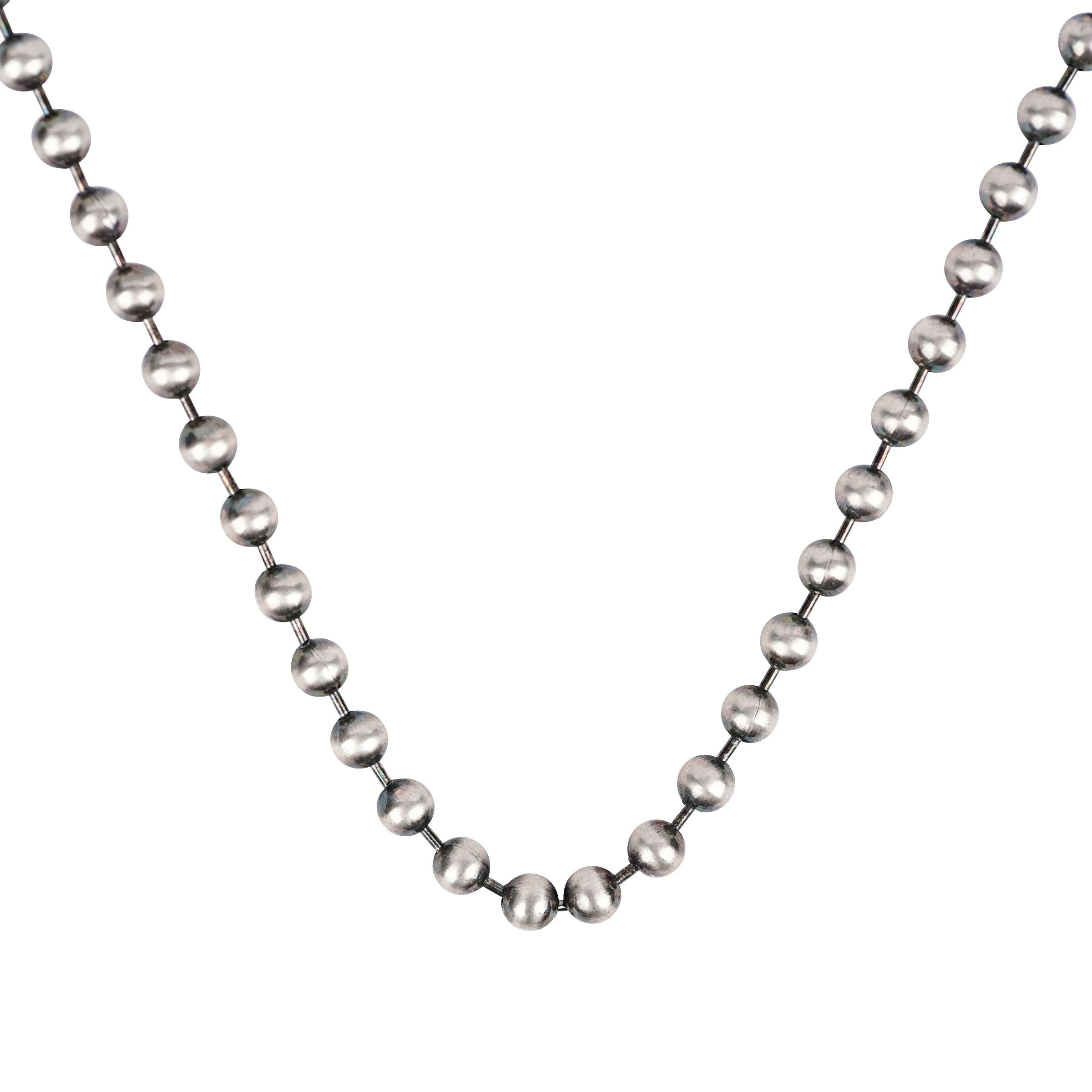 Desert Pearl Round Bead Necklace (All Sizes)