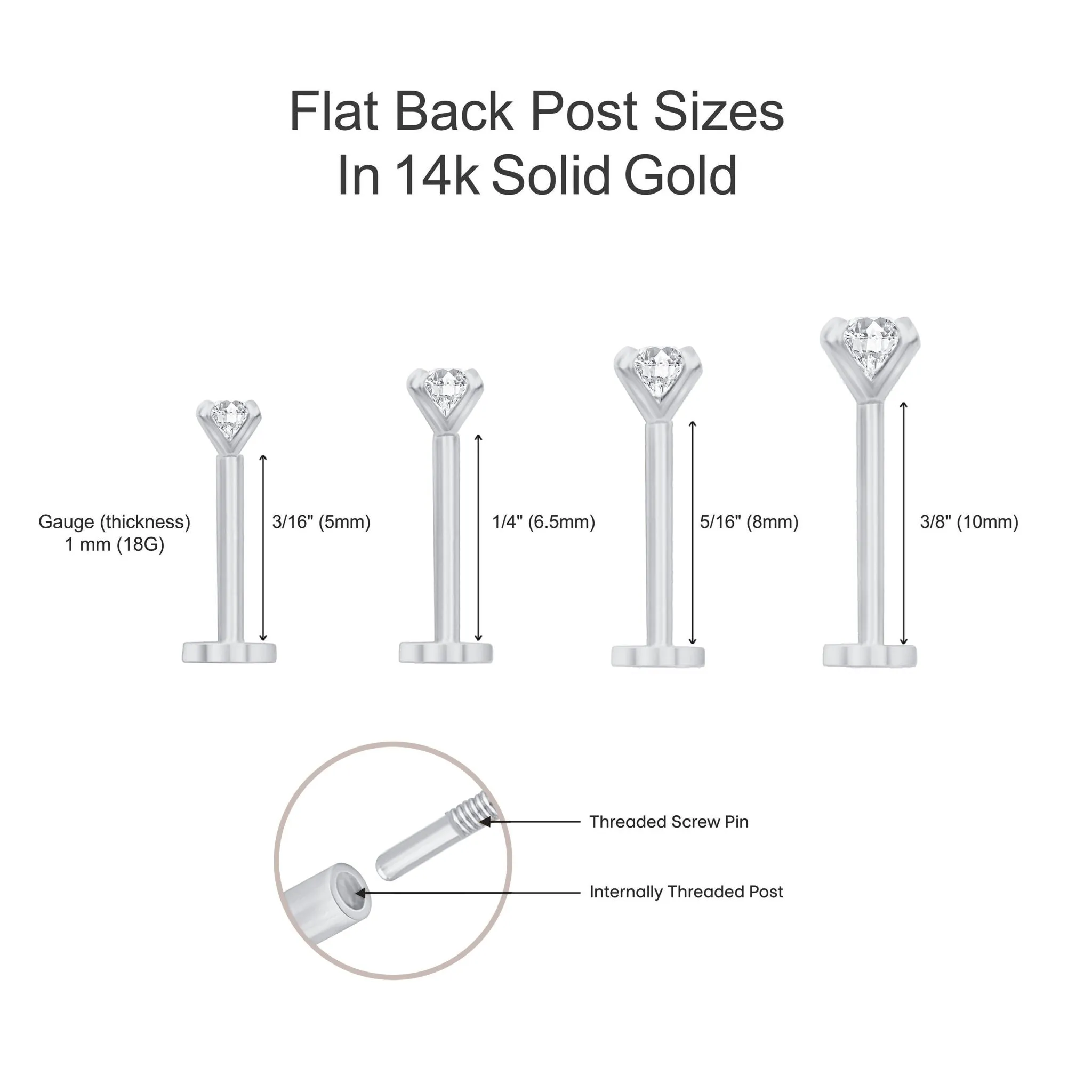 Diamond Constellation Ear Climber Flat Back Earring