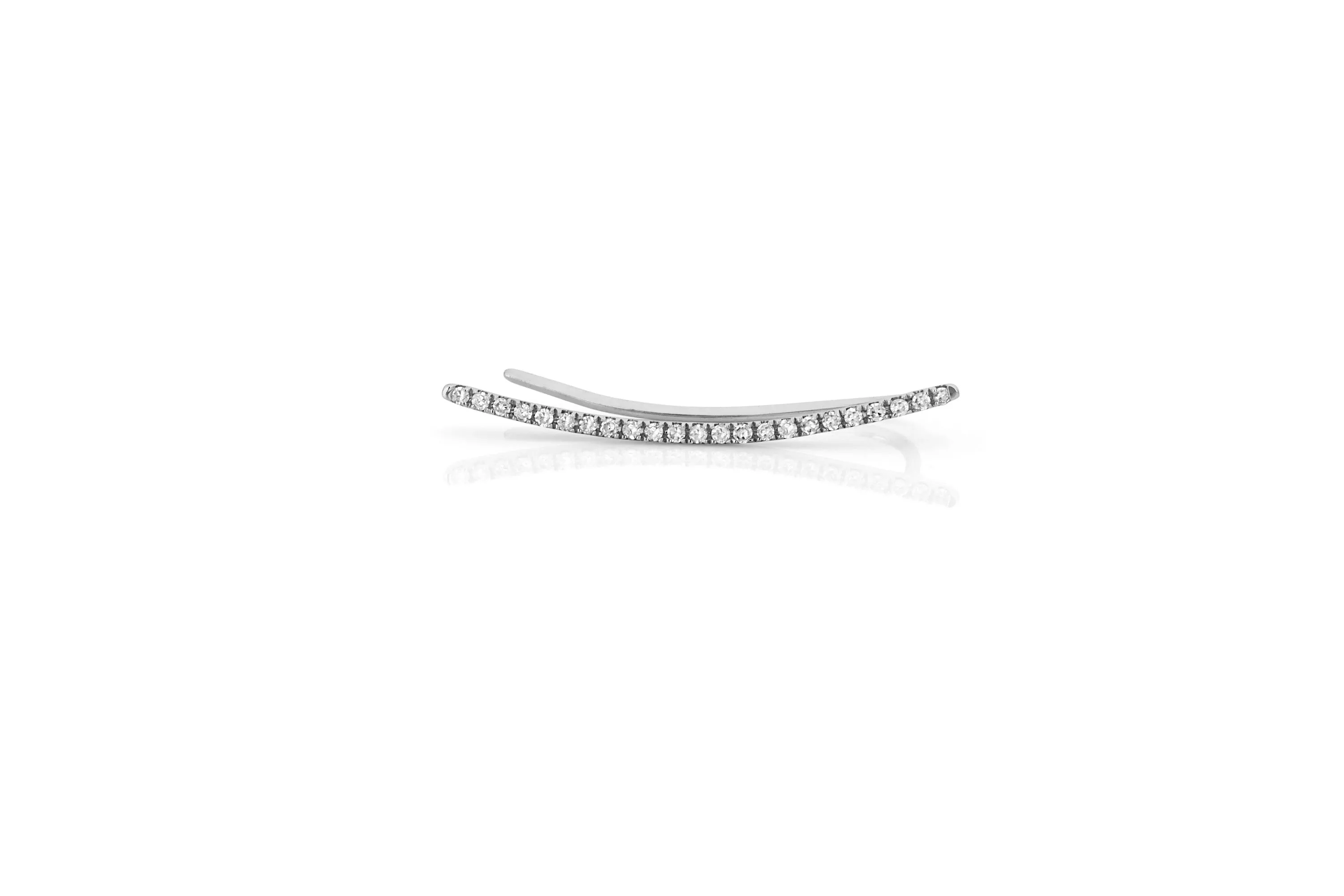 Diamond Curved Bar Ear Climber