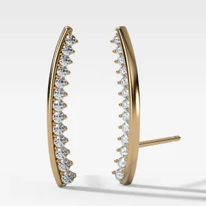 Diamond Ear Climbers