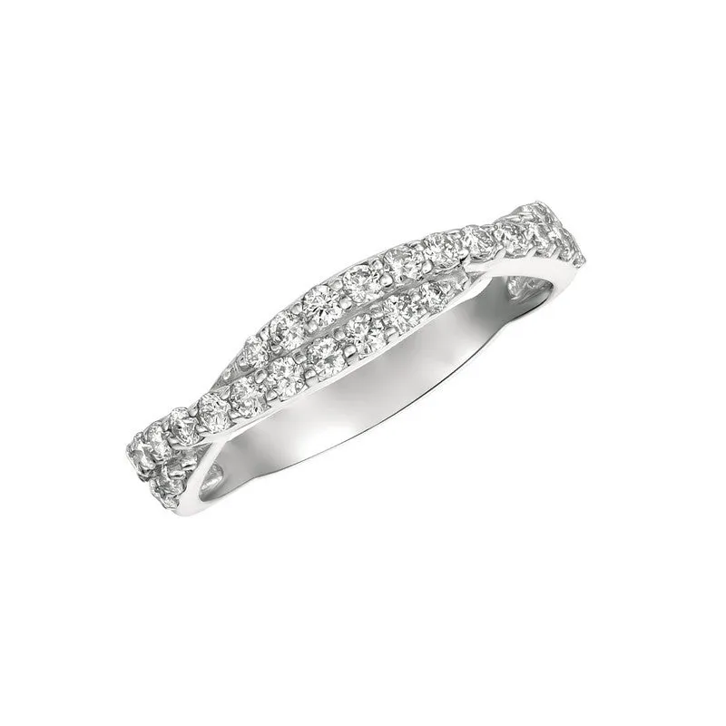 DIAMOND TWISTED RING 14K GOLD (0.51 CTW)