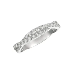 DIAMOND TWISTED RING 14K GOLD (0.51 CTW)