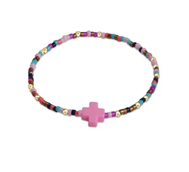 egirl Hope Unwritten Signature Cross Bracelet - Life of the Party