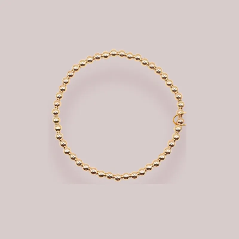 Elastic Bracelet Standard 6.75" (gold)