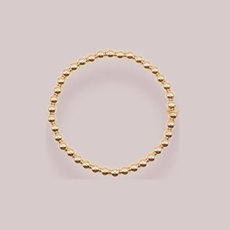 Elastic Bracelet Standard 6.75" (gold)
