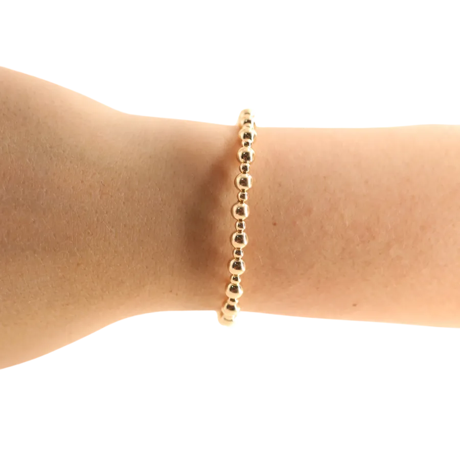 Elastic Bracelet Standard 6.75" (gold)