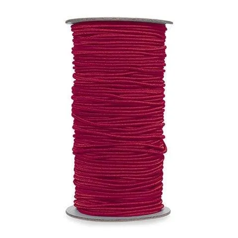 Elastic Cord - 2 mm - Red