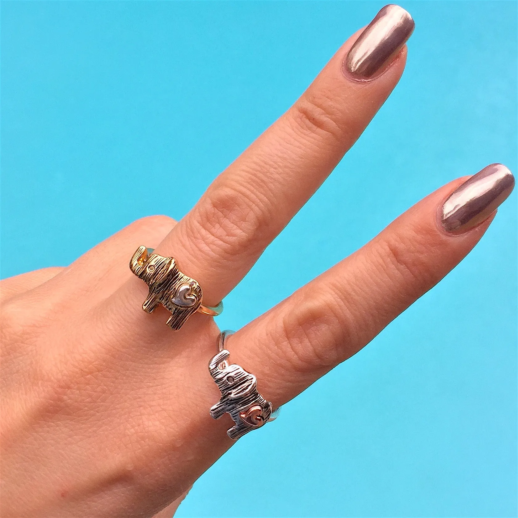 Elephant Heart Ring by Social Saints