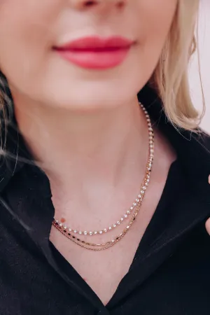 Emberlynn Necklace - White