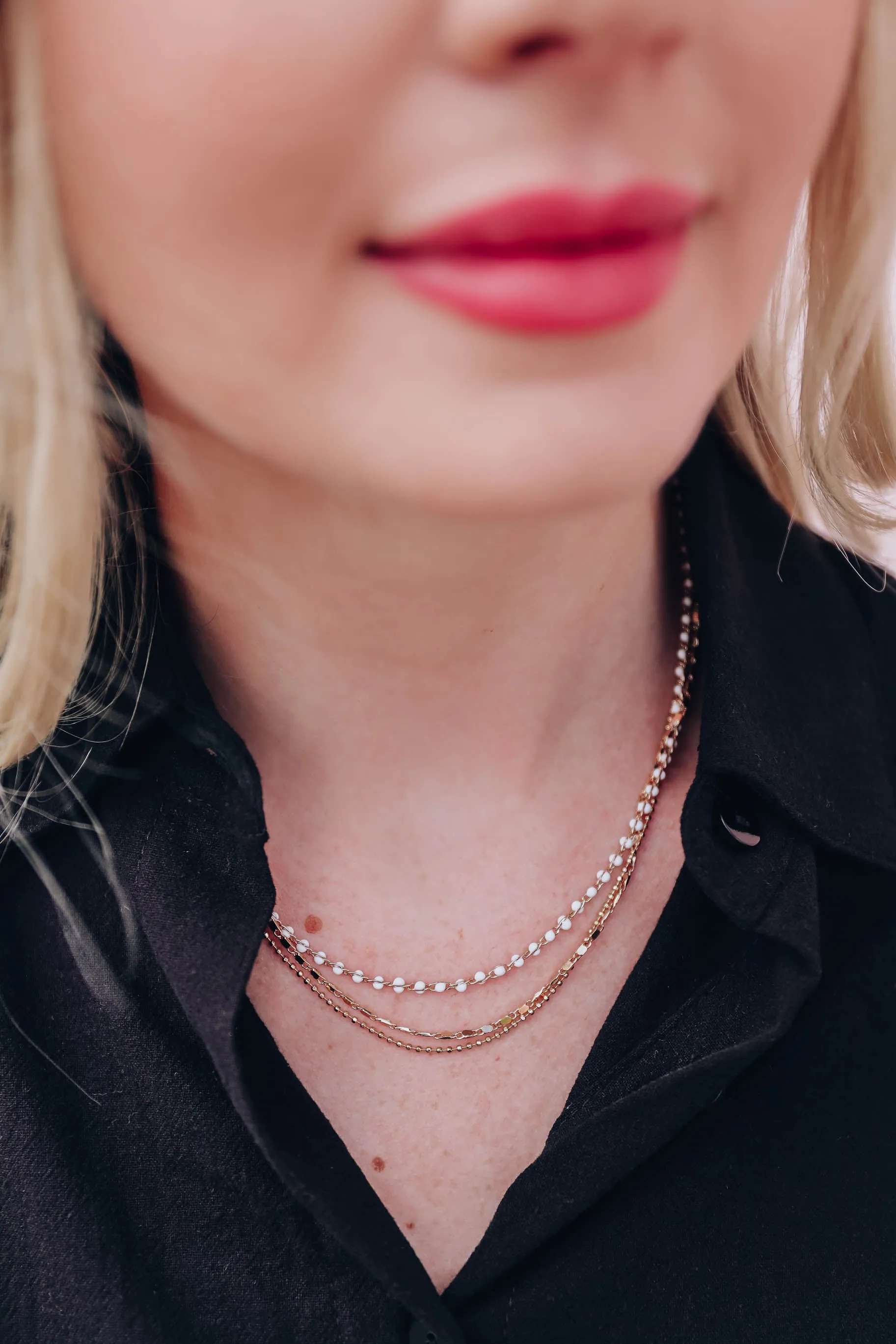 Emberlynn Necklace - White