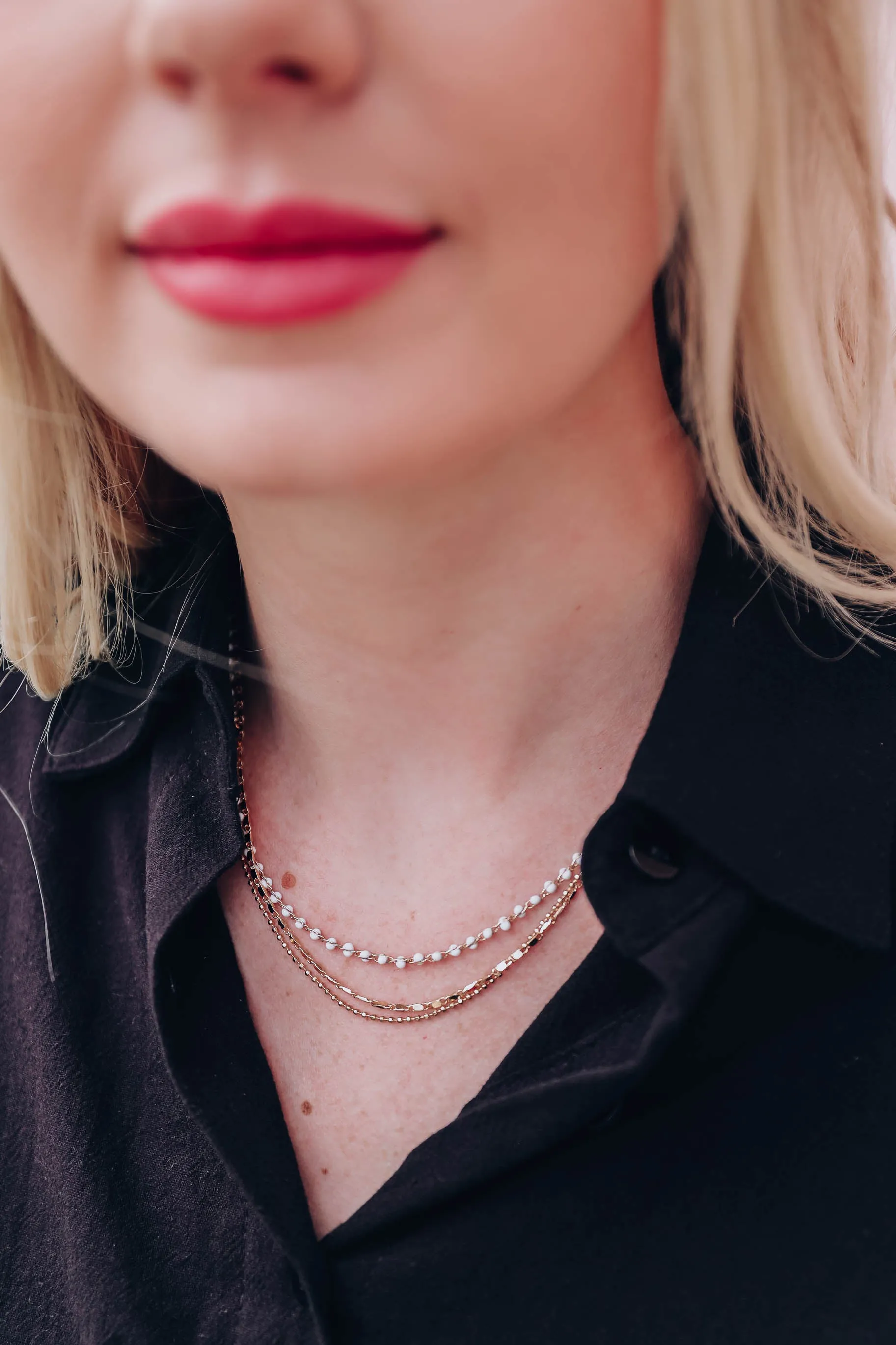 Emberlynn Necklace - White