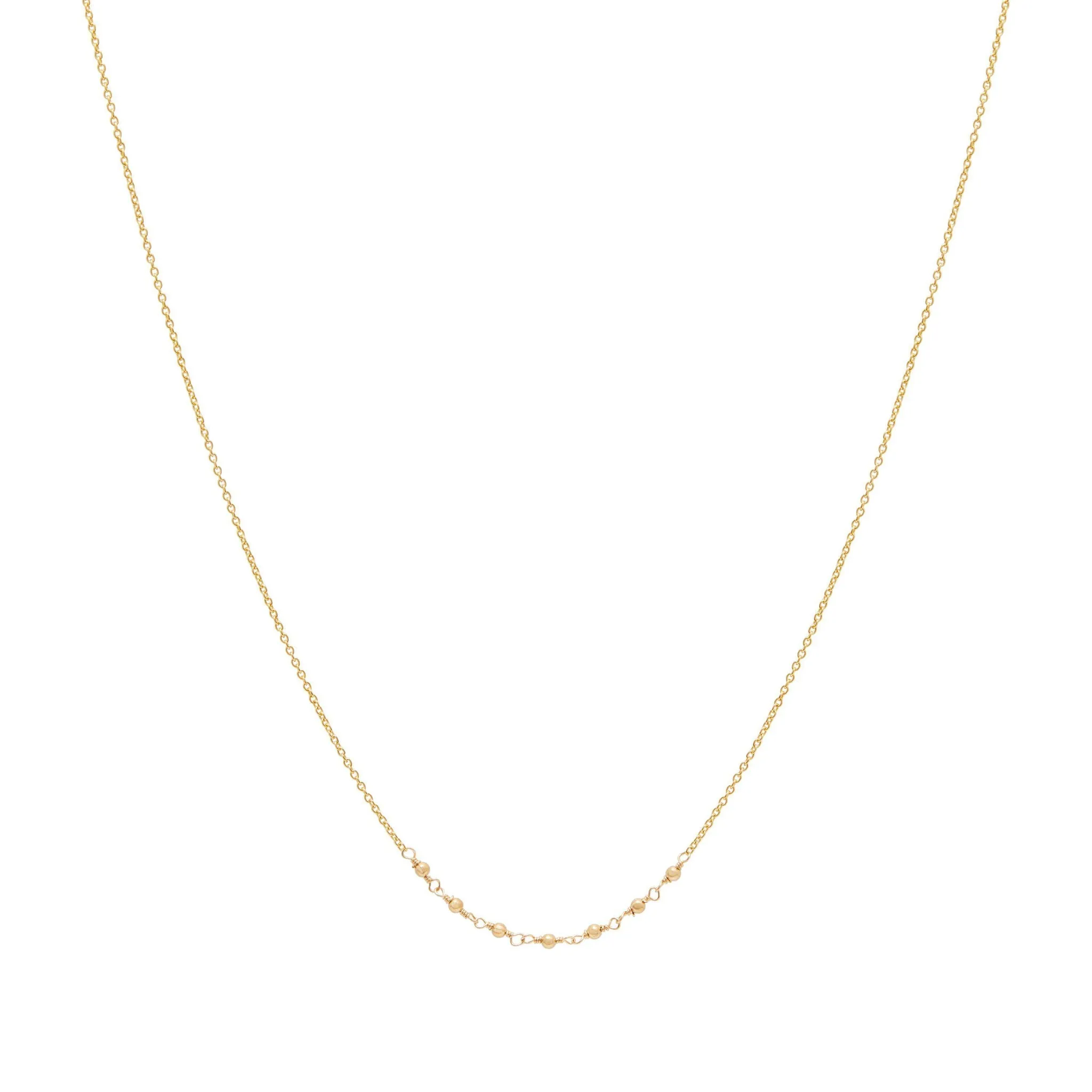 Emme Beaded - Necklace Gold
