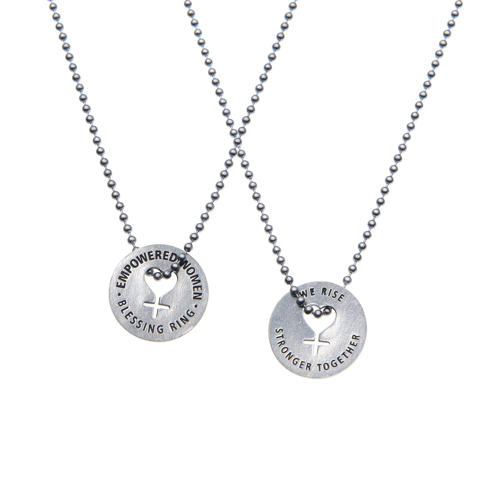 Empowered Women Blessing Ring Charm