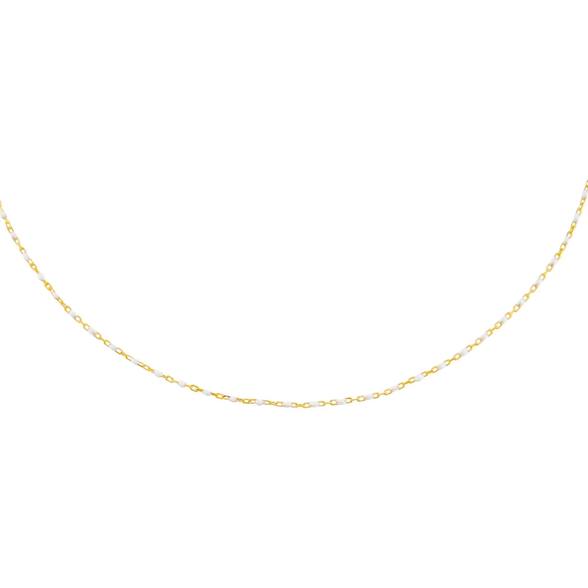 Enamel Beaded Necklace
