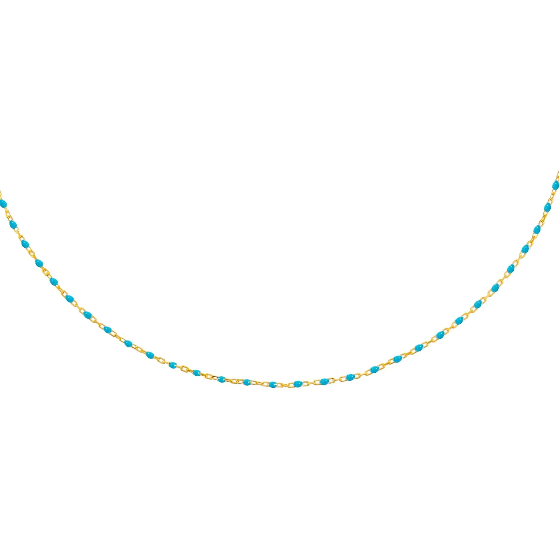 Enamel Beaded Necklace
