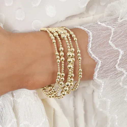 enewton Classic Joy Pattern Bead Bracelet - 4mm