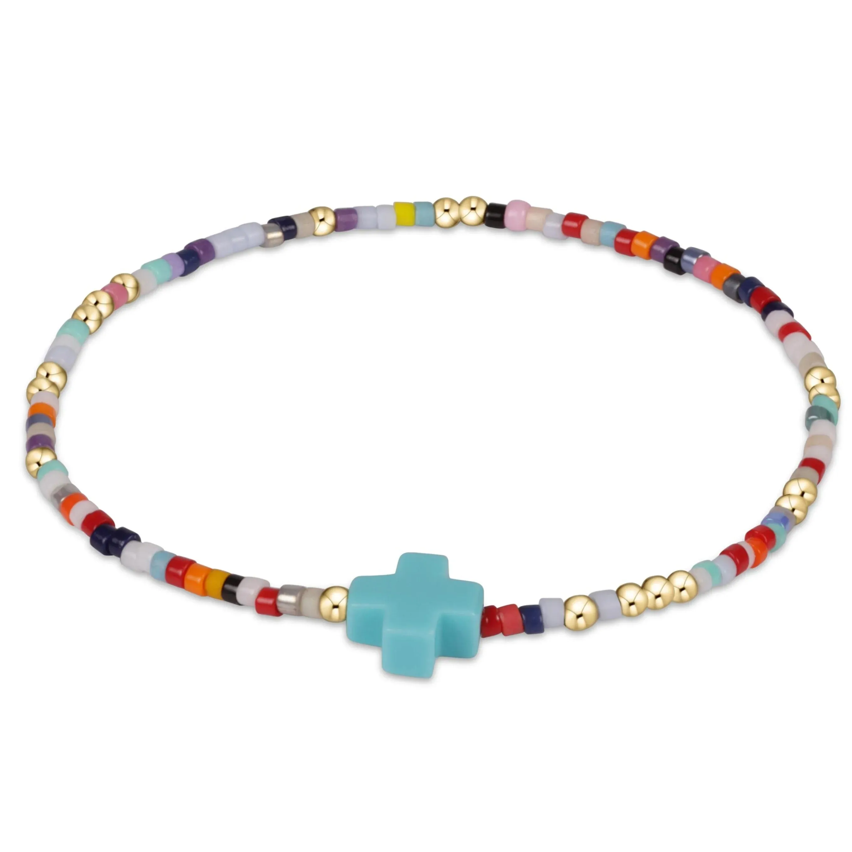 enewton - egirl | Hope Unwritten Signature Cross Bracelet - Hot Mess