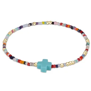 enewton - egirl | Hope Unwritten Signature Cross Bracelet - Hot Mess