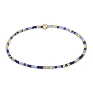 enewton gameday hope unwritten bead bracelet - light blue and matte navy