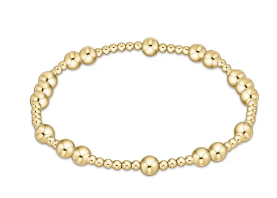 ENewton Hope Unwritten 5mm Bead Bracelet - Gold