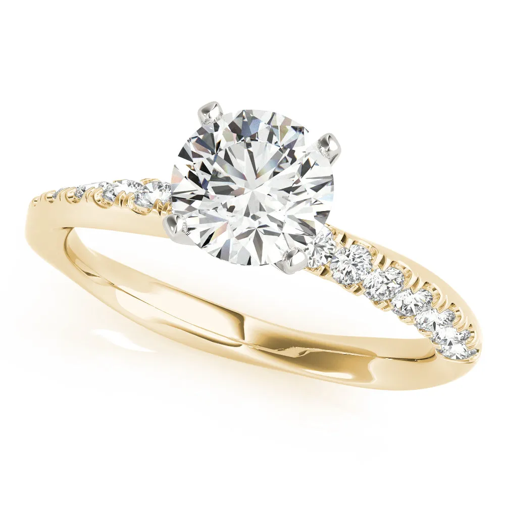 Engagement Ring Split Prongs - TN51126-E