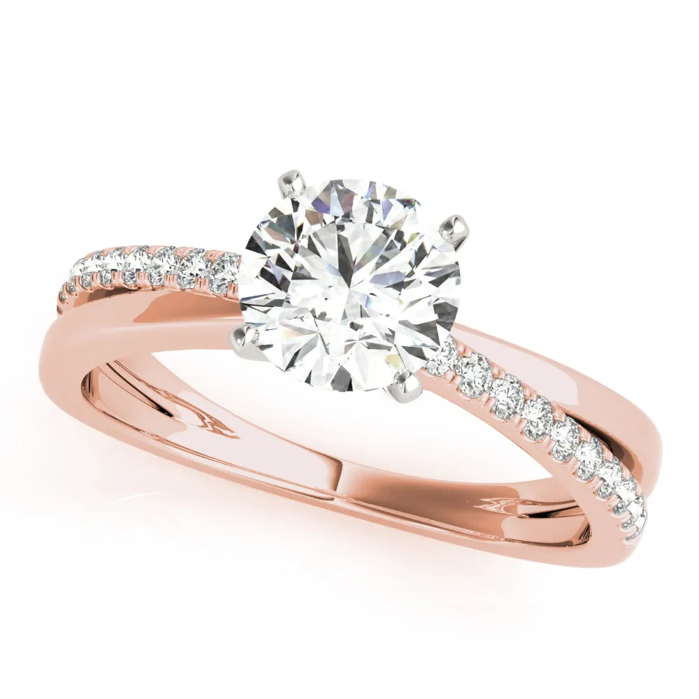 Engagement Ring Split Shank - TN85112