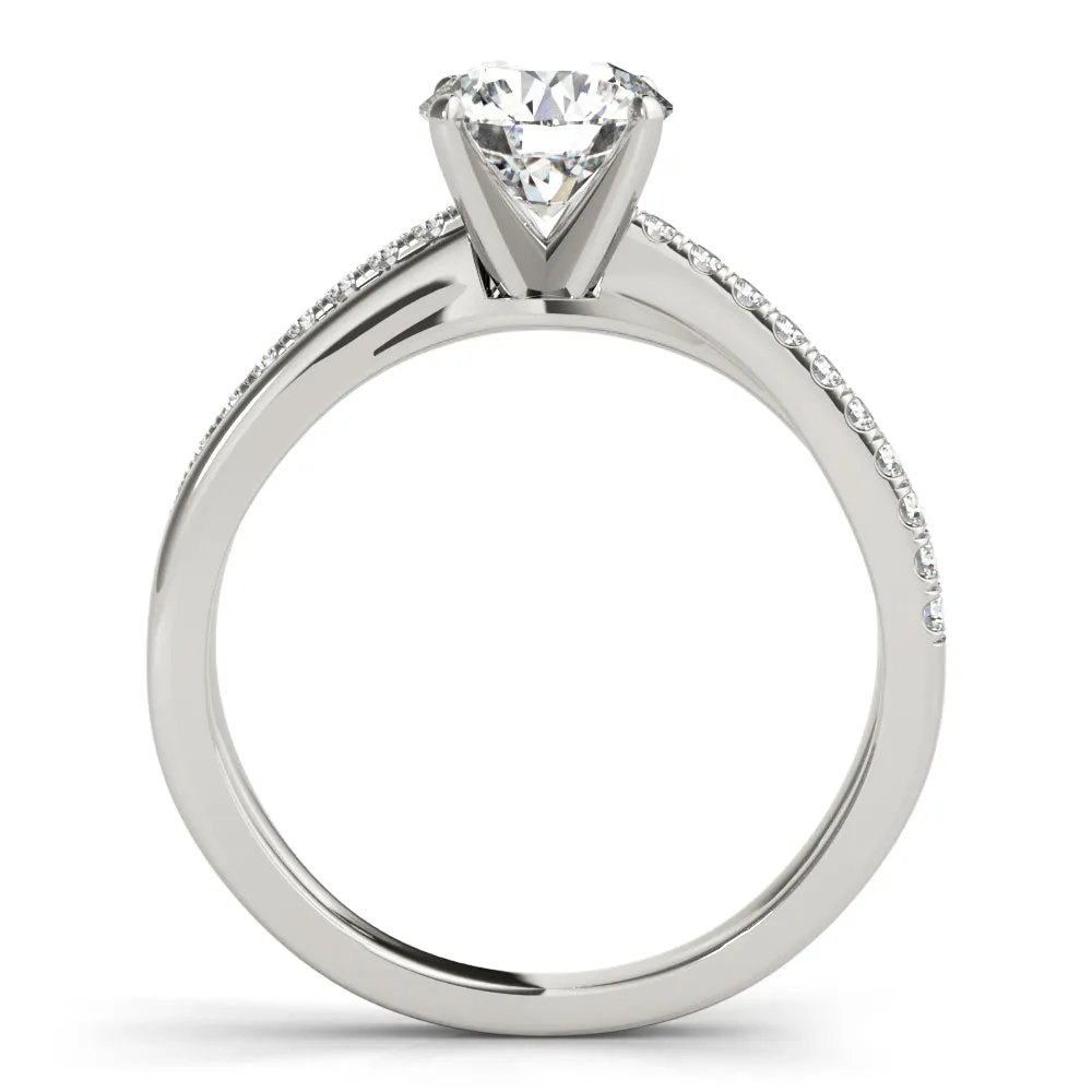 Engagement Ring Split Shank - TN85112