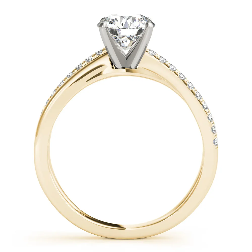 Engagement Ring Split Shank - TN85112