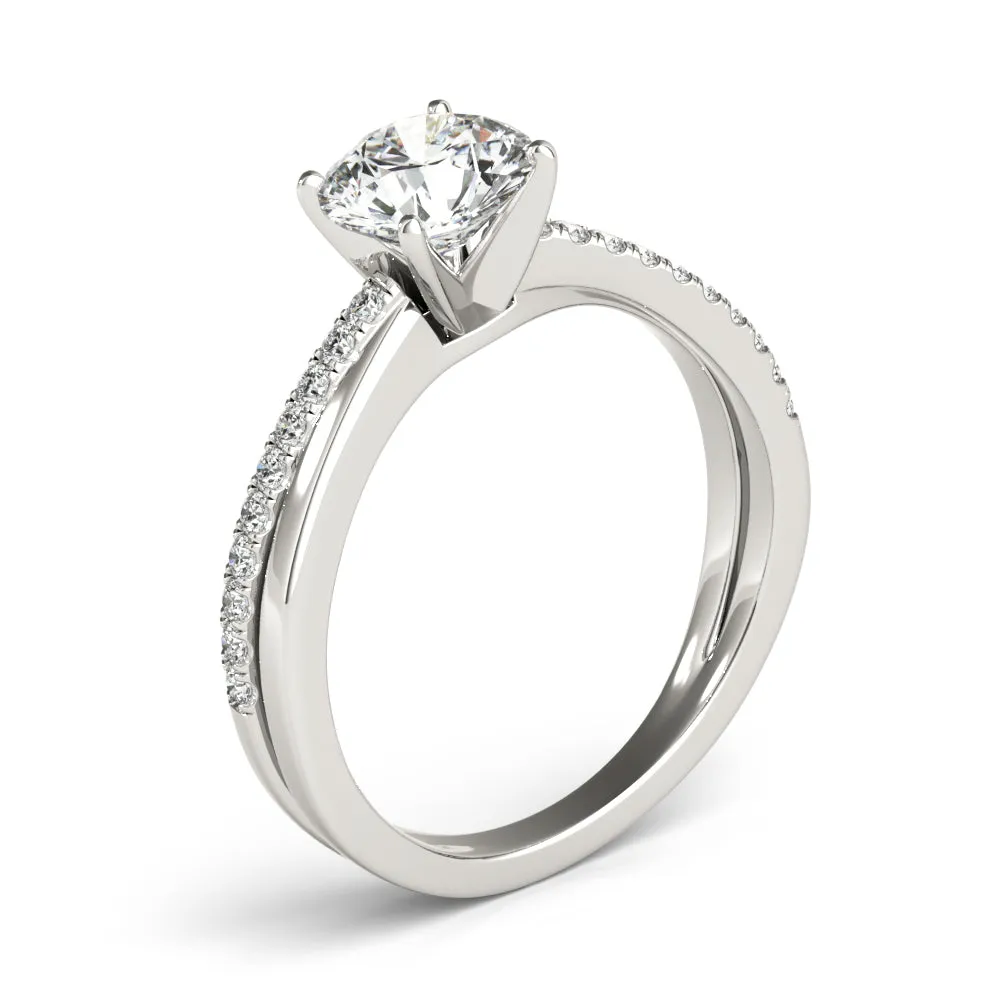 Engagement Ring Split Shank - TN85112