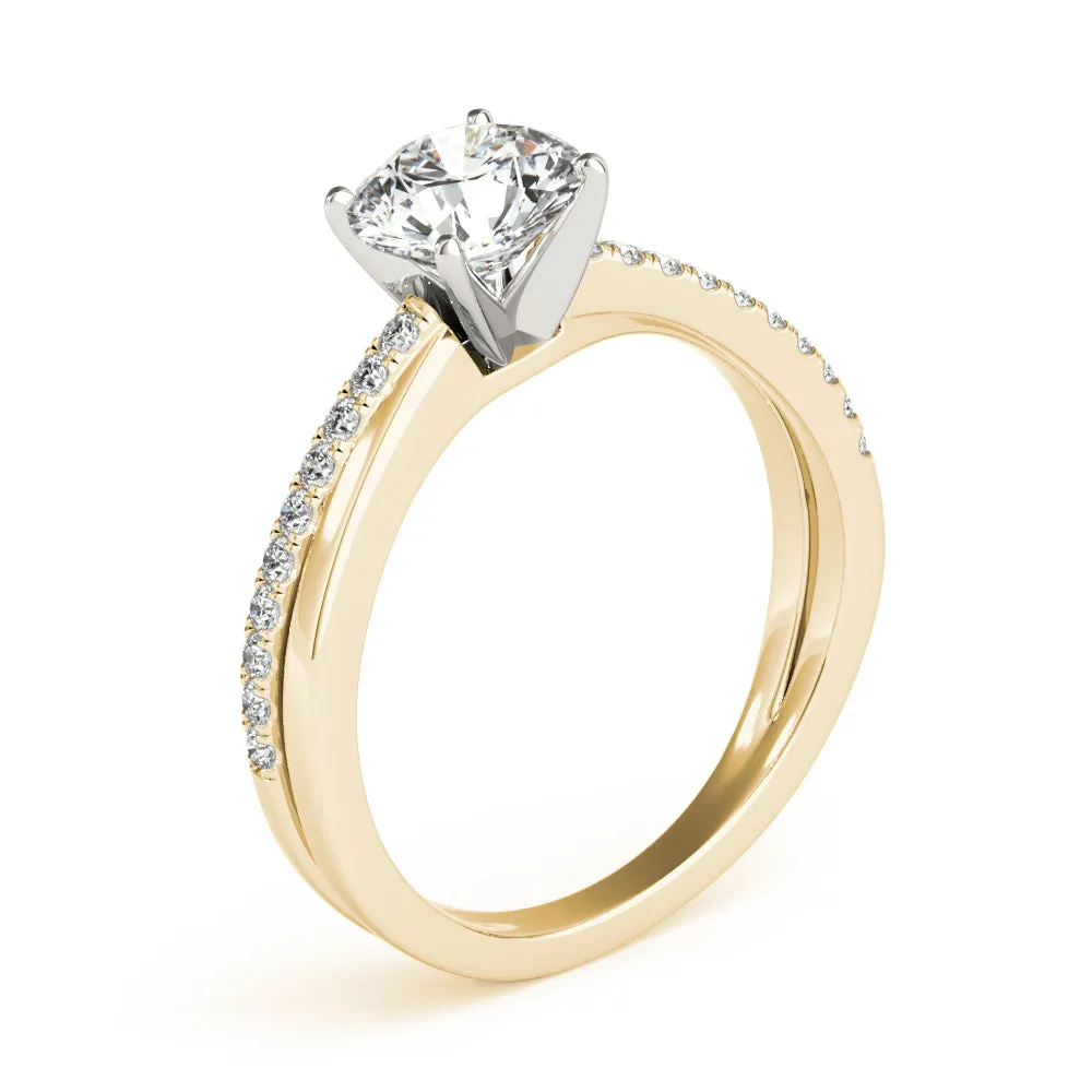 Engagement Ring Split Shank - TN85112