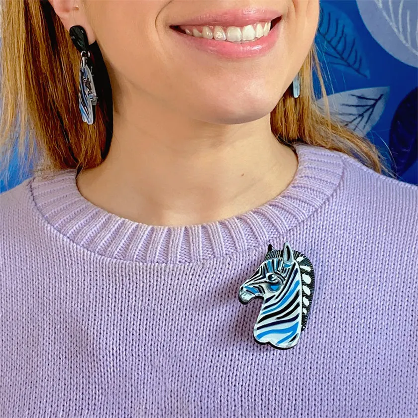 Erstwilder The Zealous Zebra Brooch