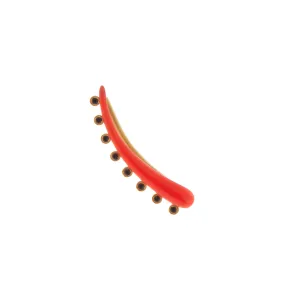 Eyeliner Ear Cuff Orange