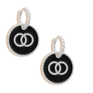 Fashion Jewelry: Achieve Effortless Elegance with Clear Infinity Silver Earrings