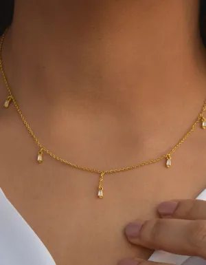 Floating Stones Necklace