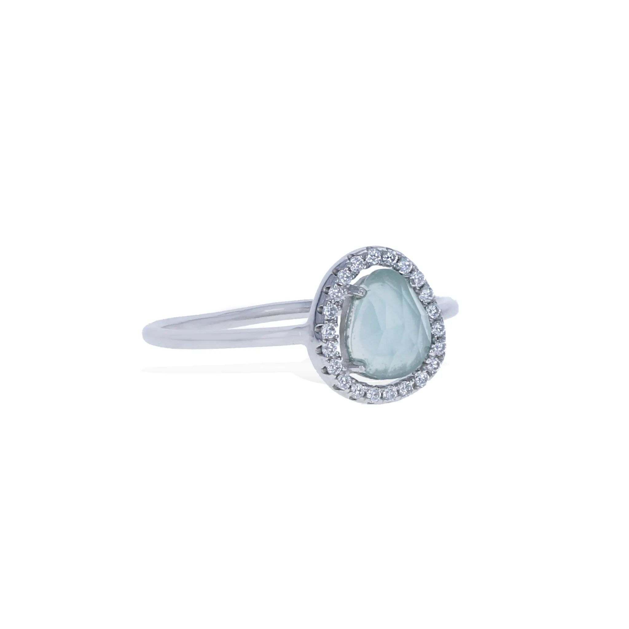 Free Form Aqua Ring