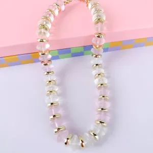 Frosted Blush Necklace