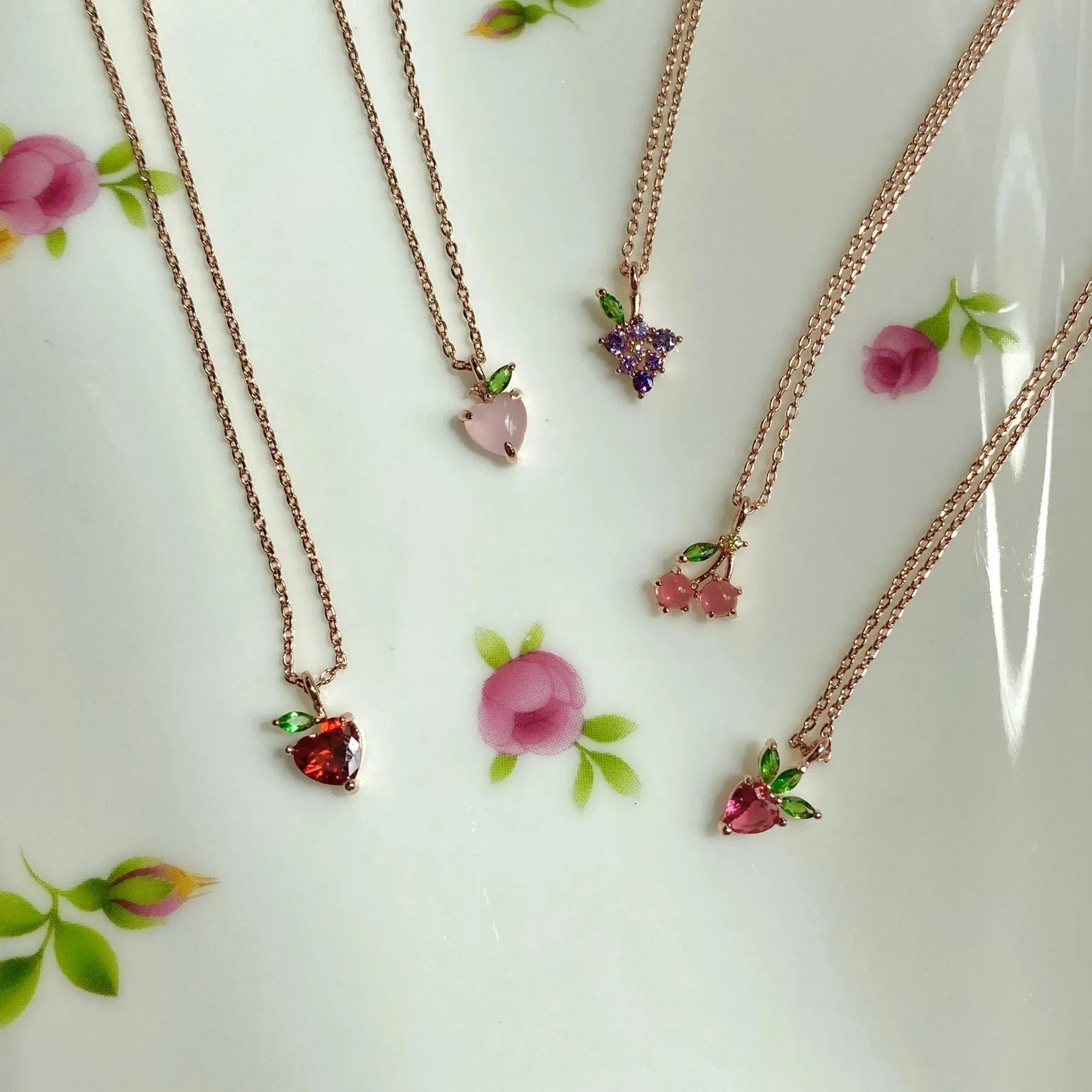 Fruitful Charm Necklace