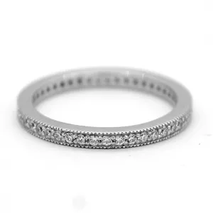 Full Eternity Stackable Band/Ring
