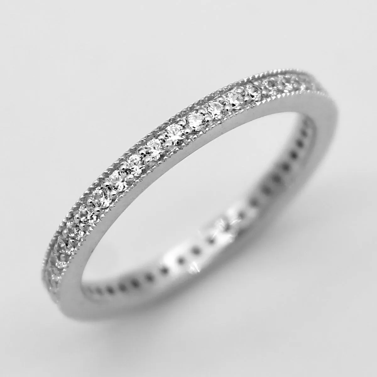Full Eternity Stackable Band/Ring