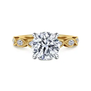 Gabriel & Co. Claudia East-West Set Marquise Diamond Engagement Ring