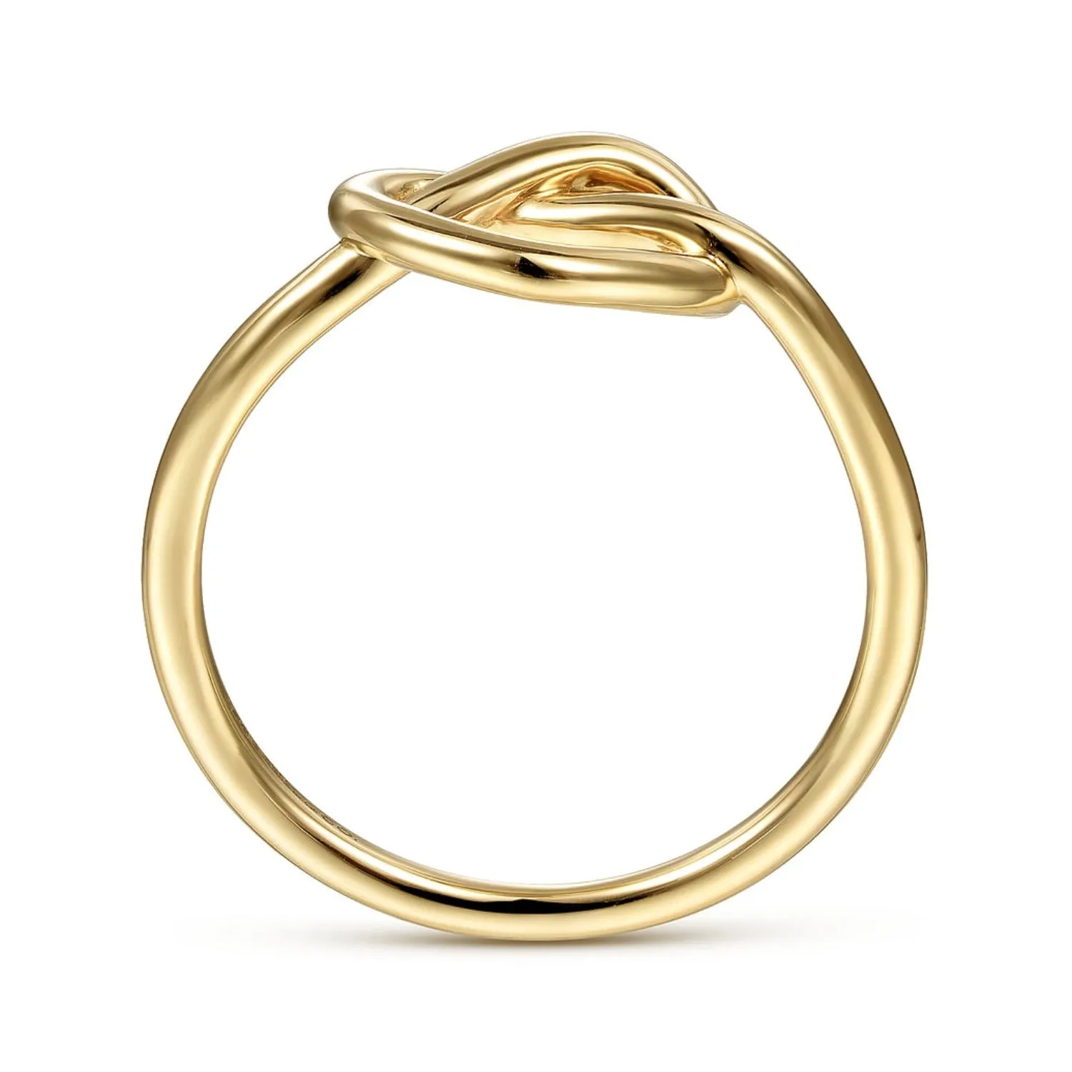 Gabriel & Co. Twisted Heart Pretzel Ring