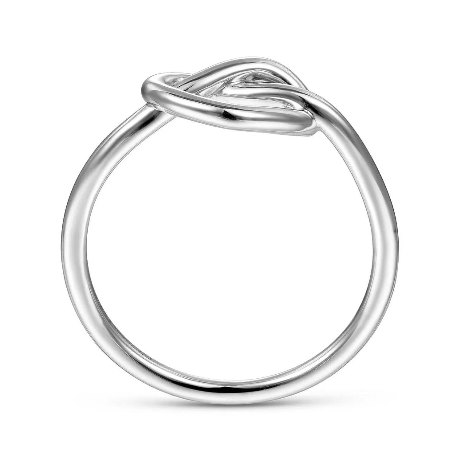 Gabriel & Co. Twisted Heart Pretzel Ring