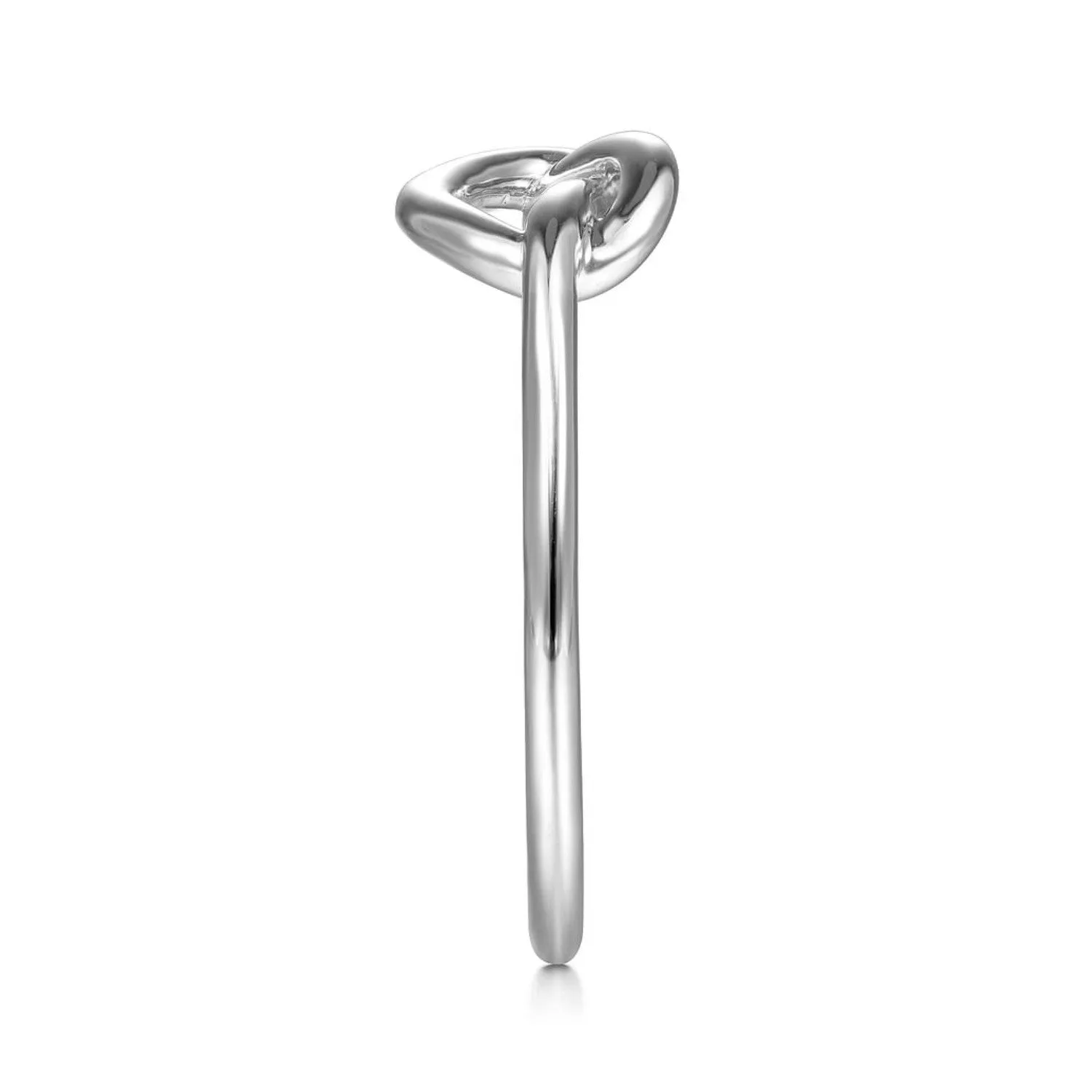 Gabriel & Co. Twisted Heart Pretzel Ring